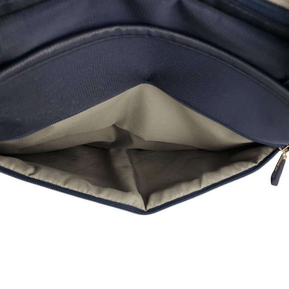 Samsonite Shoulder Carry On Under Seat Sturdy Nylon Tote Bag Navy Blue NWOT - Picture 7 of 9